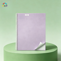 Cahier scolaire personnalisable à spirale avec motif et logo personnalisés