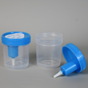 Ventouse automatique pour aspiration d'urine 100 ml avec couvercle pour prélèvement d'échantillons médicaux - Product Image 4