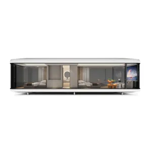 N9-2 thép nhẹ xây dựng khu nghỉ mát prefab nhà kho tùy chỉnh mô-đun 2 phòng Hiện Đại Vật liệu khách sạn sang trọng