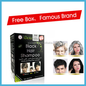 Dexe צבע שיער שחור טבעי צבע שמפו לא אמוניה pppd 100% יעיל כיסוי אפור שיער לבן לגברים נשים סלון בית שימוש - Product Image 3