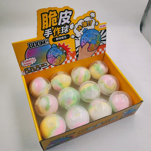 Creative New Crispy <b>Squeeze</b> Stress-relief Vent <b>Ball</b> Cute Crispy Trendy Toy Handmade <b>Ball</b> Decompression Noisy <b>Ball</b> - Product Image 2