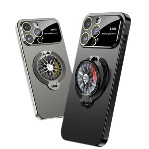 Thiết Kế Quay Tops Từ Đứng <span class=keywords><strong>PC</strong></span> Matte Hard Case Cho Iphone 15 Pro Max Glass Máy Ảnh Lens Bìa Lớn Cửa Sổ Trường Hợp Điện Thoại - Product Image 1