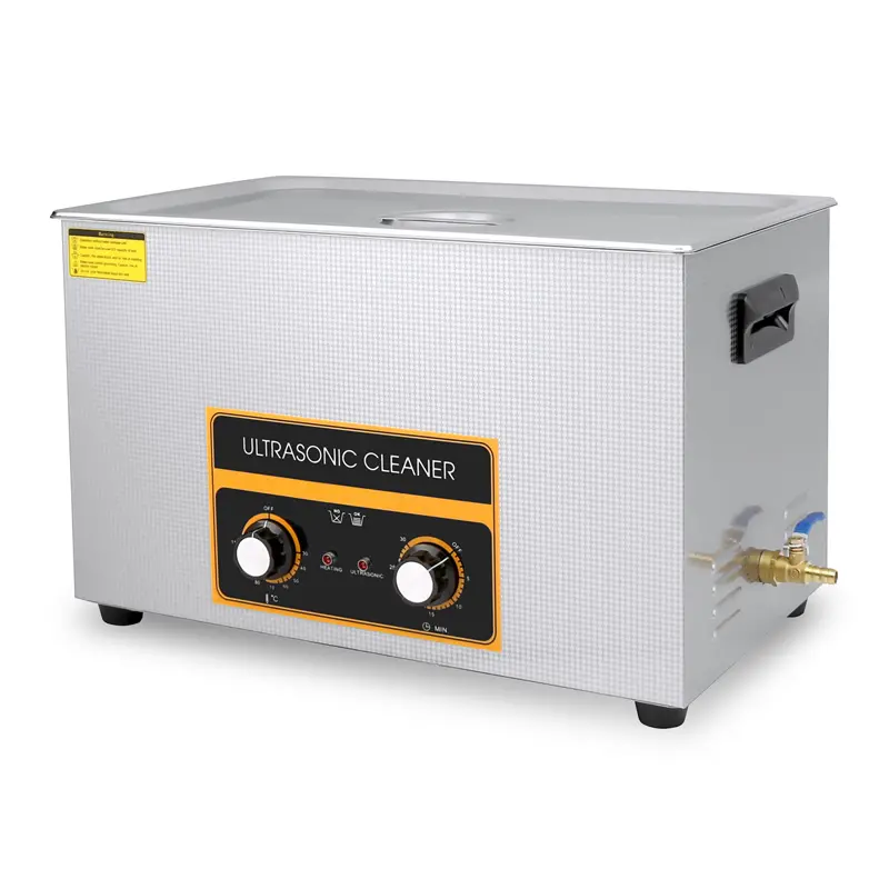 Industrial Ultrasonic Cleaner 30L Stainless Bath 600W Ultrasound Cleaning Machine Dental Lab Optical Tools Dishwasher