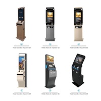Distributeur automatique de billets de restaurant Paiement par carte bancaire Paiement en espèces Distributeur automatique de billets à écran tactile à impression thermique