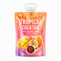 Pochette souple avec distributeur pour cocktails – Emballage personnalisé pour cocktails prêts à boire et boissons alcoolisées