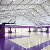 Marquee de salle de sport en aluminium sur mesure pour terrain de basketball intérieur/extérieur
