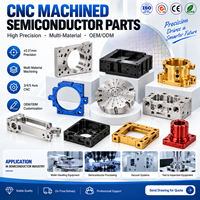 Pièces semi-conductrices usinées CNC OEM pour équipements de photolithographie et d'inspection