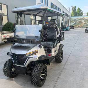 <b>2</b>+<b>2</b> <b>Passenger</b> Golf Cart With Lifted Seats 3500W-7500W Motor Lead Acid/Lithium Battery 30-50Km/h 50-70km Club Car Golf Cart Custo - Product Image 2