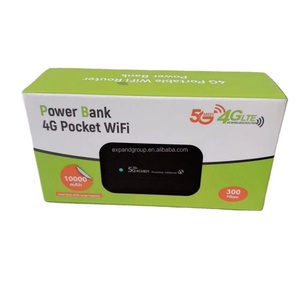 PW100 WiFi mobile 4G avec batterie externe 10000mAh 150Mbps 4G LTE WIFI PW100 - Product Image 1