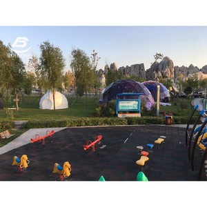 Nhà Máy Giá Tùy Chỉnh Phun Sơn 6M 4-Người Vòng Dome Lều Cho Khách Sạn & Khu Nghỉ Dưỡng-Bền, Di Động Glamping Lều - Product Image 4