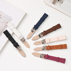 <span class=keywords><strong>Bracelet</strong></span> de montre en <span class=keywords><strong>cuir</strong></span> pour <span class=keywords><strong>Seiko</strong></span>, bracelets pour Omega, poignet homme femme, remplacement de <span class=keywords><strong>bracelet</strong></span>, accessoires pour Patek Philippe, ceinture 12-22 mm - Product Image 4