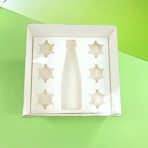 XJH Clear Lid Bento Cupcake <span class=keywords><strong>Box</strong></span> con botella de vino Clear Bento Cake <span class=keywords><strong>Box</strong></span> con 6 Cupcakes Bento Plus 6 Cupcake <span class=keywords><strong>Box</strong></span> - Product Image 1