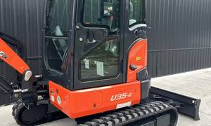 Mini-excavatrice U35-4 à succès avec godet de 0,1 m³ – Prix usine de gros, meilleure qualité, en stock, prête à être expédiée - Product Image 6