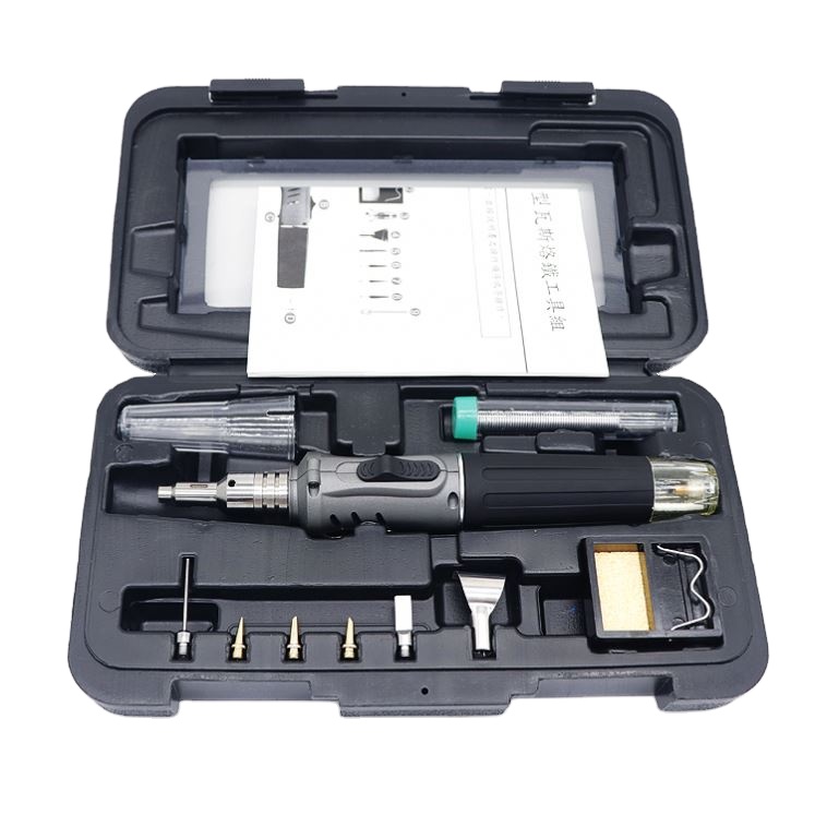 Kit professionale saldatore a Gas butano strumento Cordless griy 10 In 1 torcia di saldatura 100-120Min. Xinrunda Oem,Odm Fcc