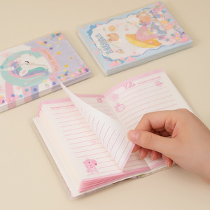 Cuaderno de diario estilo japonés coreano, lindo y con dibujos animados, encuadernación inalámbrica perfecta, regalo para niños - Product Image 3