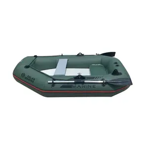 Solar Marine 2M 2 Pessoa Caiaque Inflável Três Camadas PVC Barcos De Pesca Remo Canoa Projecto Bote com Certificação CE