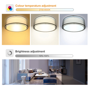 Phòng bề mặt gắn phòng ngủ LED <span class=keywords><strong>Dimmable</strong></span> lịch thi đấu ánh sáng Trần với điều khiển từ xa - Product Image 3