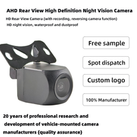 Caméra de recul HD CCD 4 LED pour voiture, vision nocturne, étanche IP68, grand angle 170°, universelle, réglable, branchement DC 12V pour voitures