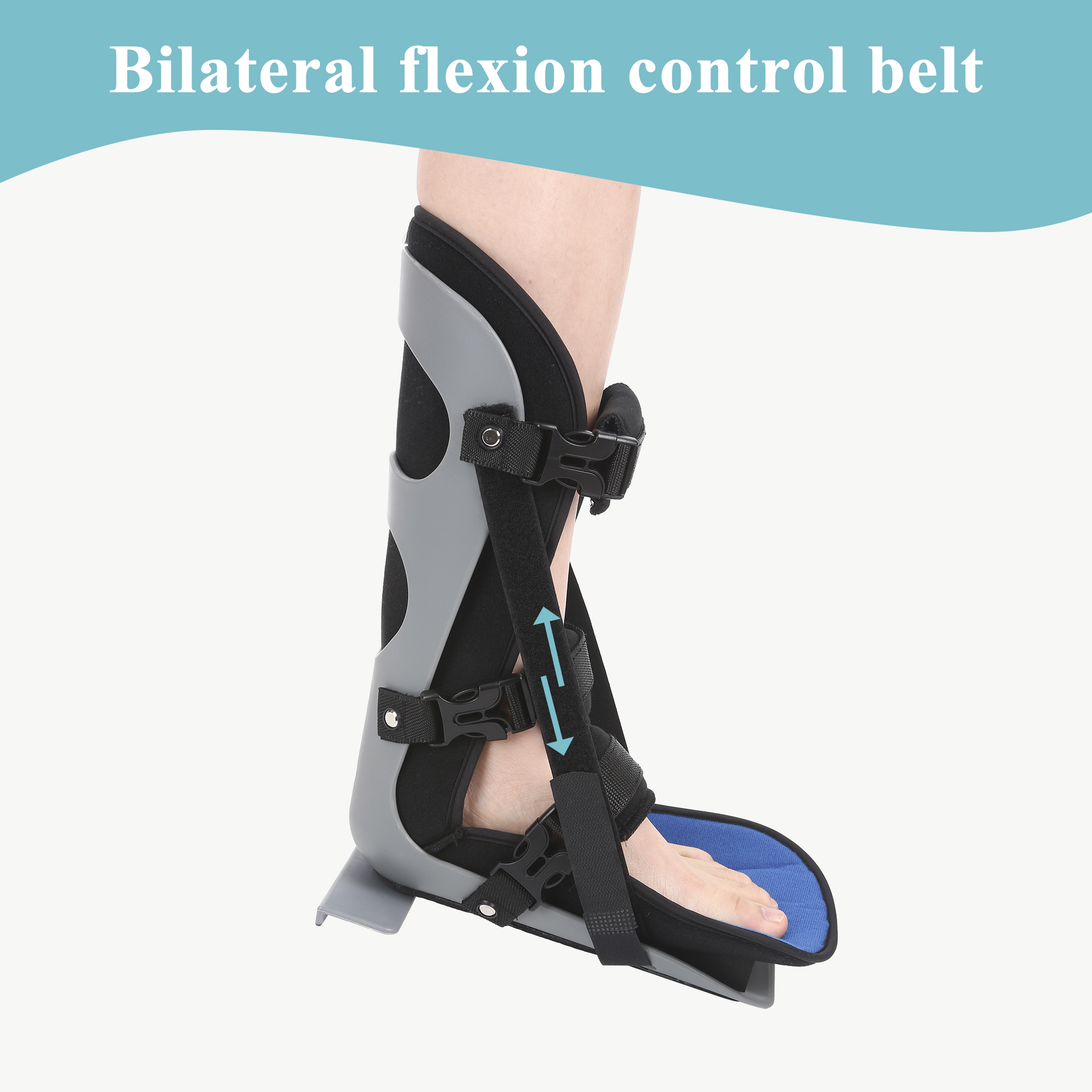 Foot Drop Prevention Inversion and Eversion Correction Shoes Stroke Hemiplegia Rehabilitation Foot Support