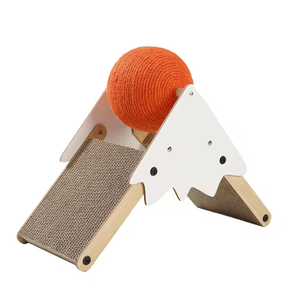 Poste Rascador para Gatos Interactivo y Ecológico Más Vendido, con Material de Sisal, Diseño de Montaña Nevada, Función de Árbol para Gatos - Product Image 1
