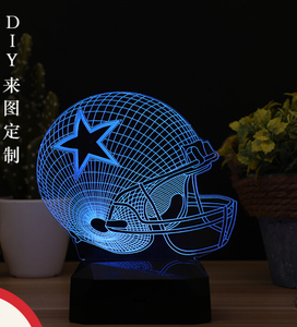2018 colorido LED 3D <span class=keywords><strong>luz</strong></span> con la nueva Base (Control Remoto es opcional) - Product Image 4
