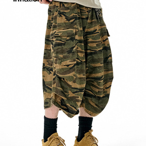 Pantalones cortos de trabajo con camuflaje de jungla, estilo casual americano, para primavera y verano 2026, nueva marca de moda. - Product Image 2