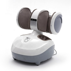 お楽しみマスター分離循環指圧ニーディング転がる足赤外線加熱マッサージャー音楽機能ABS + 布1年 - Product Image 1