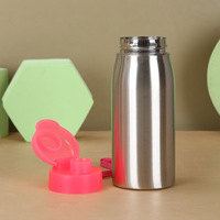 Nouveau design en acier inoxydable à double paroi Yerba Mate Ensemble de bouteilles de gourde naturelle Termo Vottle Thermos Flacon à café