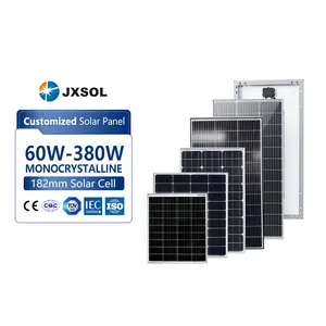 공장 가격 모노 맞춤형 150w 160w 180w 200w 220w 240 와트 태양 전지 패널 18V 가정용 태양 전지 판