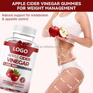 Integratore Alimentare Naturale al Gusto di Mela 1000mg Senza Glutine 60 Gomme per il Supporto Digestivo all'Aceto di Sidro di Mela - Product Image 2