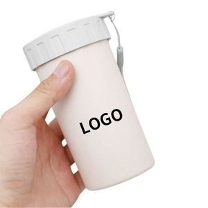 Wholesale Wheat Straw <b>Water</b> <b>Bottle</b> Advertising Cups <b>Custom</b> Wheat Straw Logo Printing <b>Water</b> <b>Bottle</b> for Activities - Product Image 1