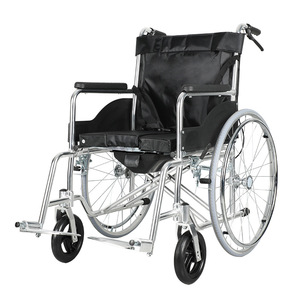 Fauteuil roulant manuel New Century, léger, pliable, pneus pleins, aide à la mobilité en extérieur pour les personnes handicapées - Product Image 2