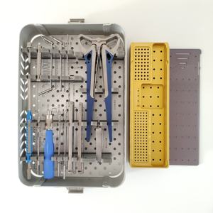 Ortho pä disches Veterinär instrumenten set für Hunde Platten typ mit wieder verwendbaren Spritzen für die Tier pflege - Product Image 2