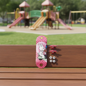Juego de Fingerboard Completo Personalizado al por Mayor de 98*32mm, Mini Skateboard de Alta Velocidad con Rodamientos ABEC-9 de Fundición por Gravedad y Madera de Arce Canadiense - Product Image 3