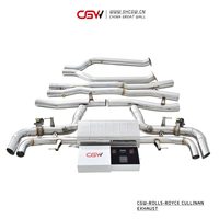 Système de contrôle électronique haute performance pour moules CNC de numérisation 3D CGW, tuyaux d'échappement Catback pour Rolls Royce Cullinan