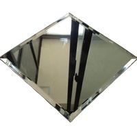 Miroir décoratif moderne sans cadre en verre de 5,0 mm d'épaisseur, bord poli, respectueux de l'environnement