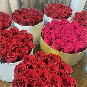 Rose éternelle naturelle unique, nouveau cadeau pour la Saint-Valentin pour maman, amie, ou petit ami pour toujours - Product Image 2