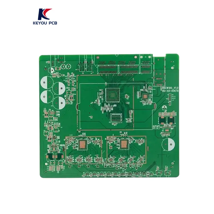 Circuito electrónico OEM, PCB de doble cara, sustrato cerámico, placa de cobre grueso, placa de alta frecuencia, placa de circuito HDI