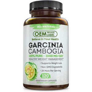 Biochealth Oem Garcinia Cambogia Capsule Natuurlijke Pure Extract Pillen-Gestandaardiseerd Ultra Hca & Eetlust Onderdrukker Supplement - Product Image 1