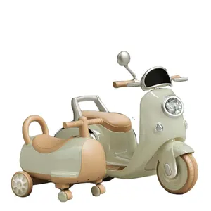 Triciclo eléctrico para niños, triciclo eléctrico de alta calidad con Sidecar, fabricado en China, venta al por mayor y barato