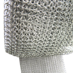 Best Gas-Liquid Separator <b>Mesh</b> SS 304 316 201 Stainless Steel Knit <b>Mesh</b> Gas-liquid Filter <b>Wire</b> <b>Mesh</b> With 0.15mm <b>Wire</b> Diameter - Product Image 2