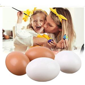 Huevos falsos decorativos al por mayor para niños, juego de comida, juguete - Product Image 1