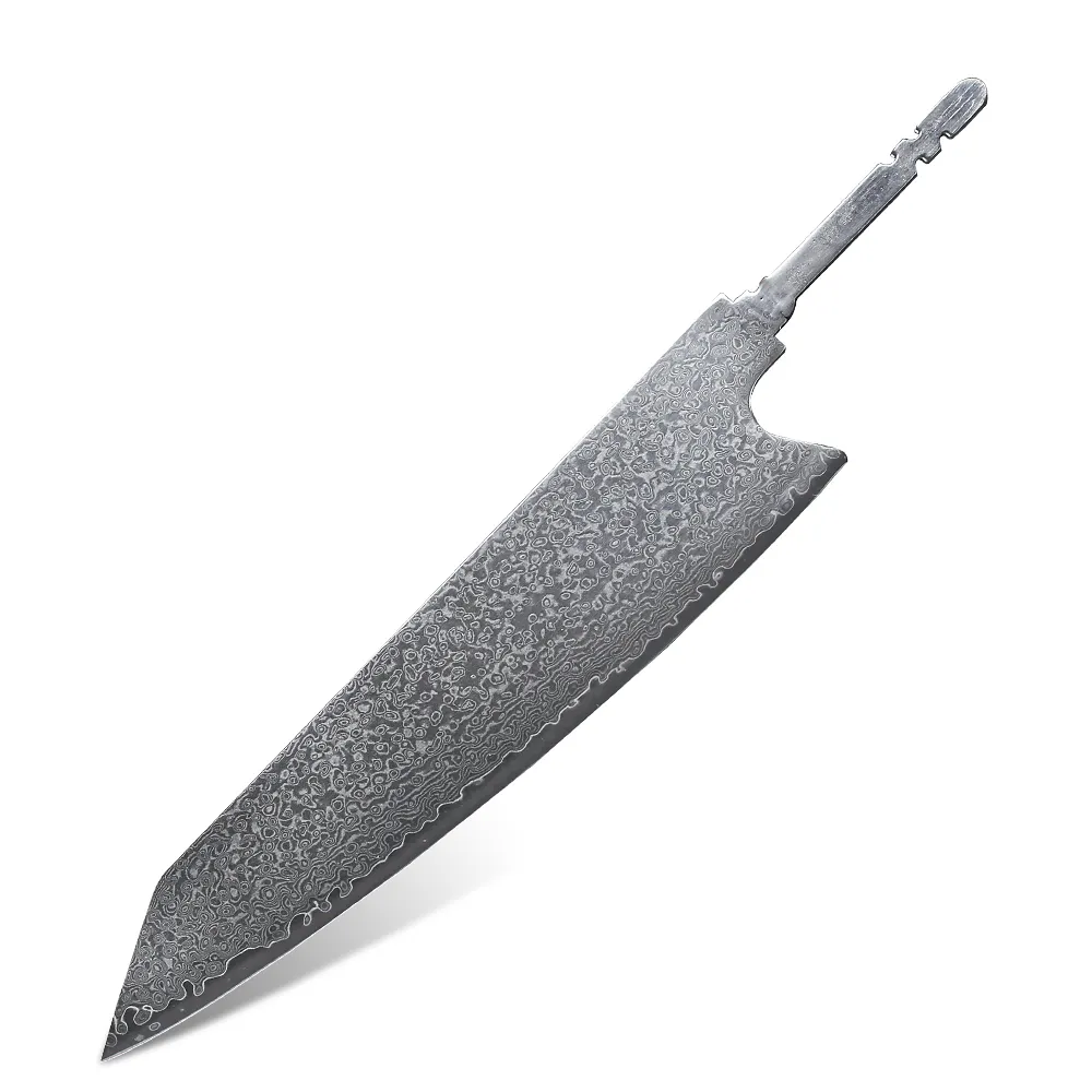 ナイフ製造キット8インチダマスカスシェフナイフブレードブランク