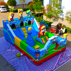 <span class=keywords><strong>Château</strong></span> gonflable d'extérieur pour enfants, structure de jeu gonflable en PVC durable et écologique pour <span class=keywords><strong>le</strong></span> divertissement - Product Image 4