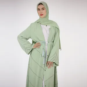 Yeni moda tasarımları Abaya elmas Abaya türkiye toptan Dubai EID müslüman islam giyim