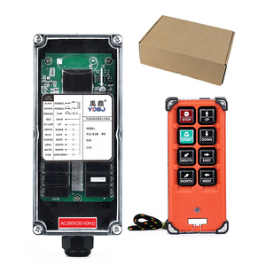 รีโมทคอนโทรลไร้สายอุตสาหกรรมอเนกประสงค์ F21-E2B ได้รับการรับรองมาตรฐาน FCC สำหรับเครน วินซ์ และโซลินอยด์ บรรจุในกล่อง - Product Image 1