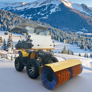 Woer 15HP Soplador de nieve de gas automático Sopladores de nieve de gasolina autónomos para ATV Equipo de cepillo de barredora de carretera - Product Image 1