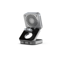 Chargeur sans fil à refroidissement semi-conducteur 4 en 1, support de charge magnétique pliable pour smartphone, montre connectée et écouteurs