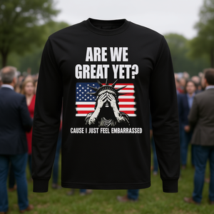 Sommes-nous vraiment formidables? T-shirt à manches longues pour démocrates gênés, produit promotionnel de qualité supérieure - Product Image 3