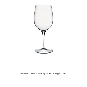 Copa de Vino Blanco Luigi Bormioli Palace, 32.5 cl, Cristalino, Altura 18 cm, Diámetro 7.5 cm - Product Image 3